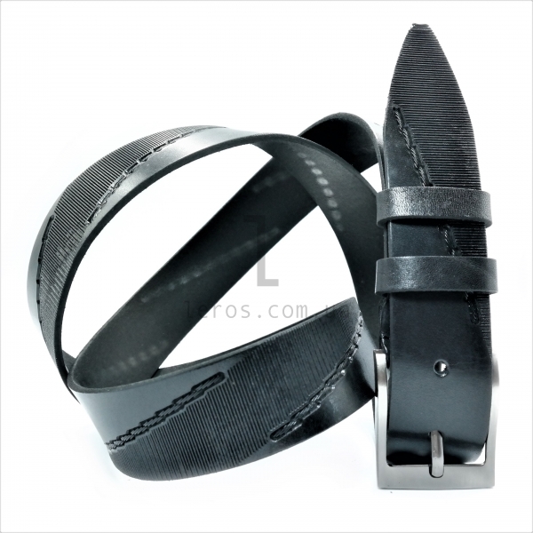 Чоловічий ремінь класичний (шкіра)