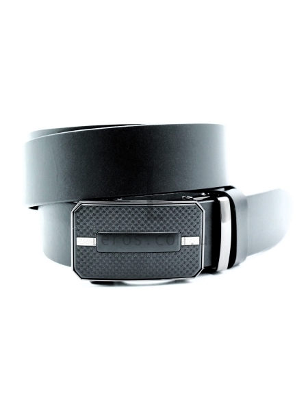 Чоловічий шкіряний ремінь із автоматичною пряжкою