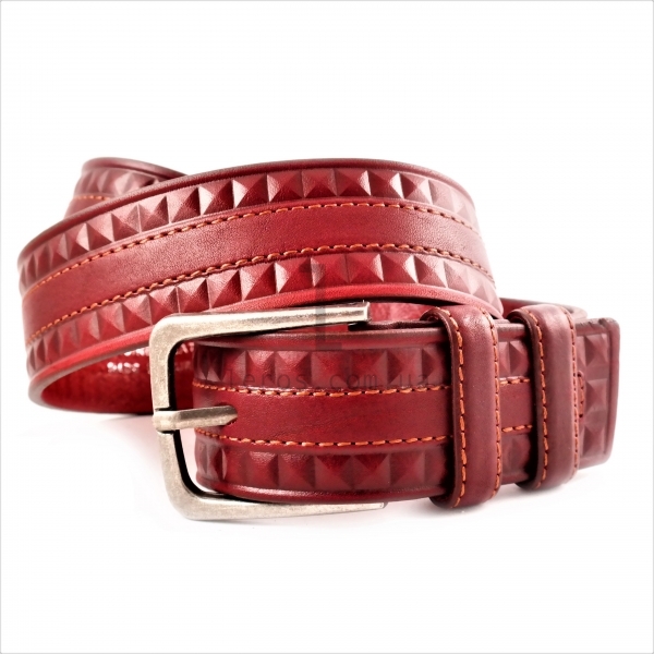 Чоловічий шкіряний ремінь