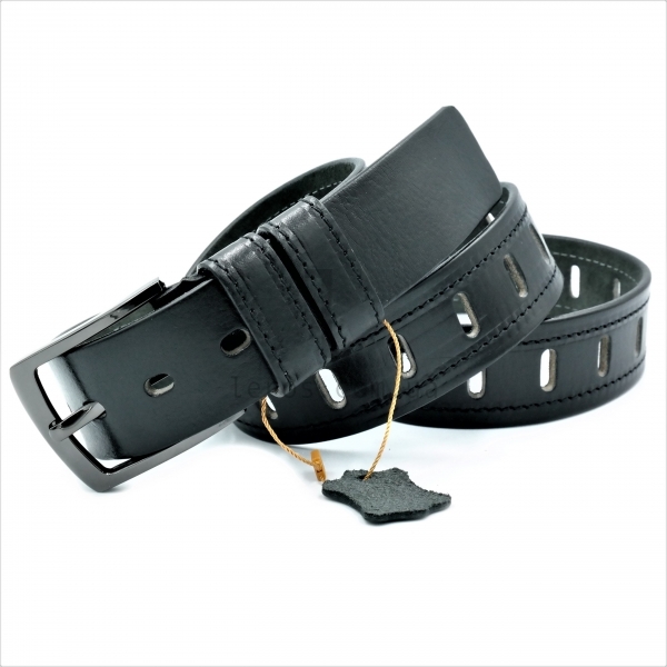 Чоловічий шкіряний ремінь