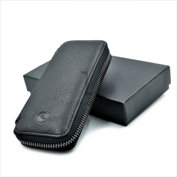 Ключниця шкіряна Чорного кольору