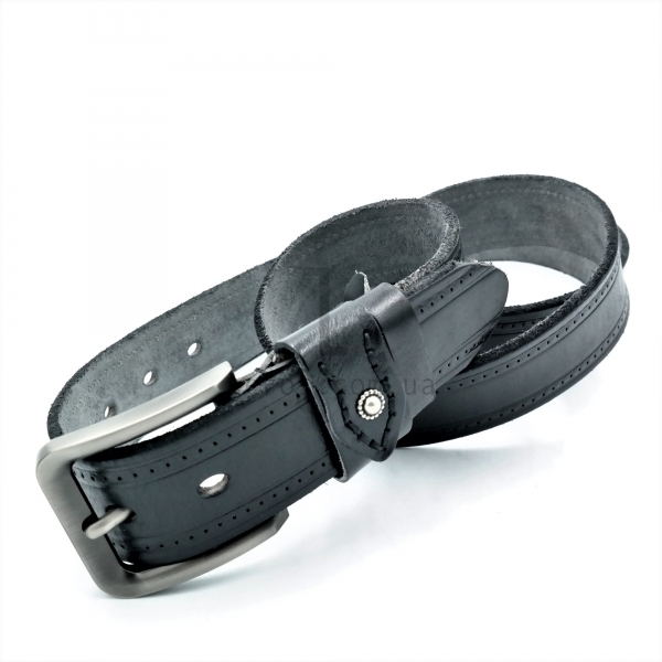 Чоловічий шкіряний ремінь