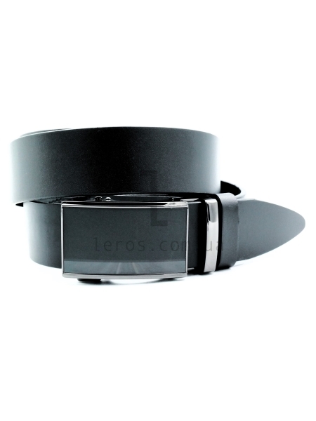 Чоловічий шкіряний ремінь із автоматичною пряжкою