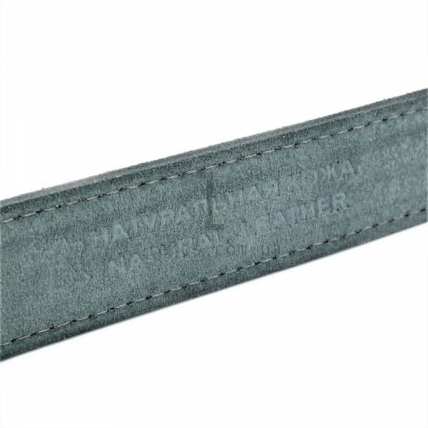 Чоловічий шкіряний ремінь під джинси.