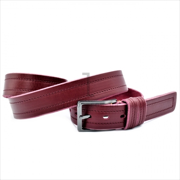 Чоловічий шкіряний ремінь