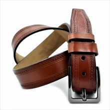 Чоловічий шкіряний ремінь