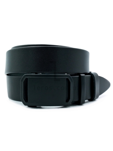 Чоловічий шкіряний ремінь із автоматичною пряжкою