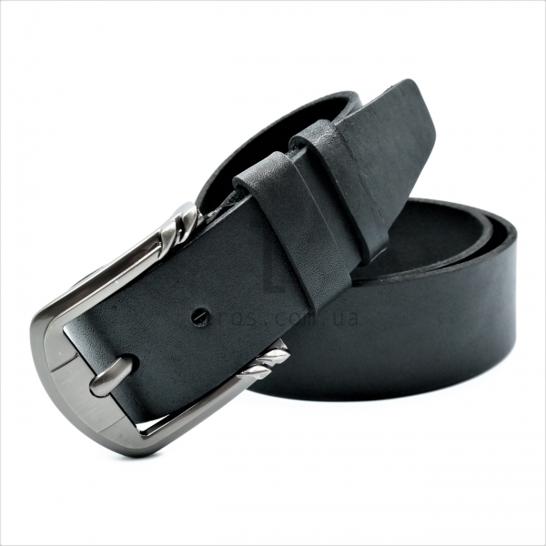 Чоловічий шкіряний ремінь під джинси.