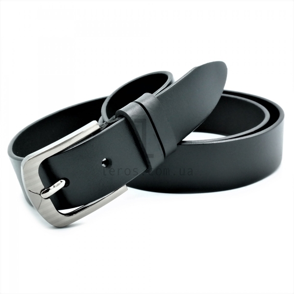 Чоловічий ремінь класичний (шкіра)
