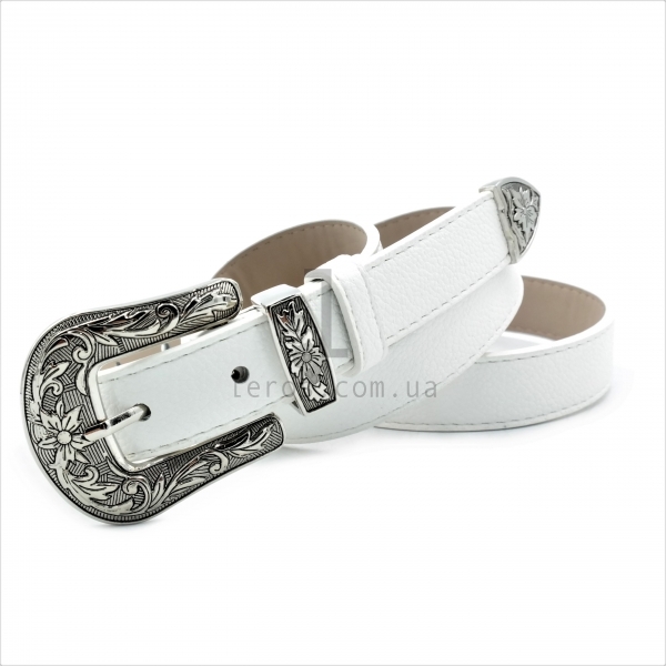Жіночий ремінь (шкір-зам)