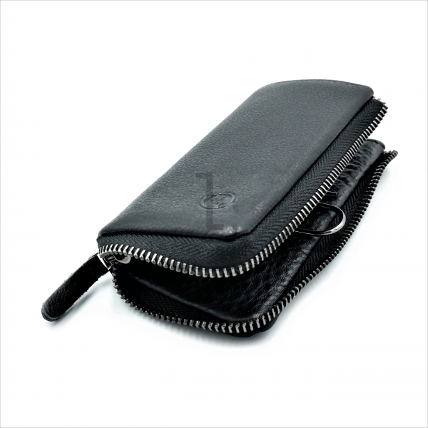 Ключниця шкіряна Чорного кольору