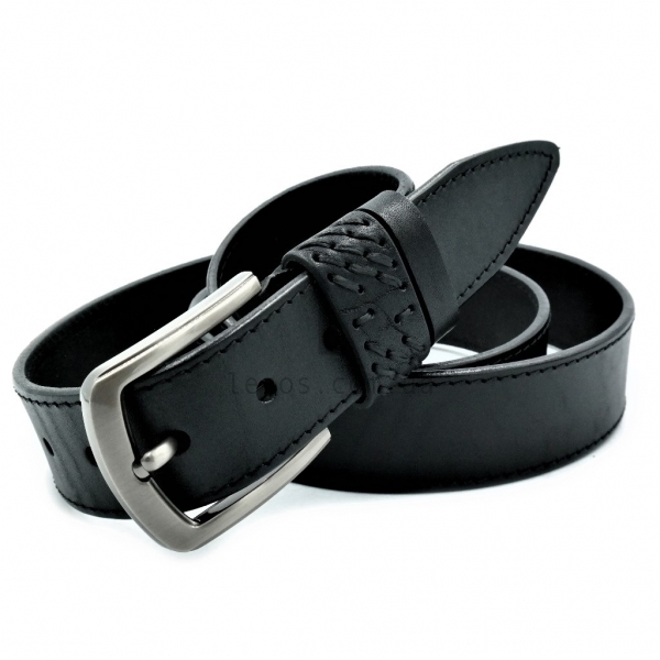 Чоловічий шкіряний ремінь