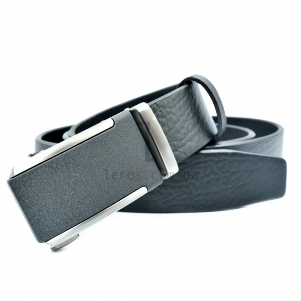 Чоловічий шкіряний ремінь із автоматичною пряжкою