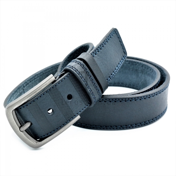 Чоловічий шкіряний ремінь під джинси.