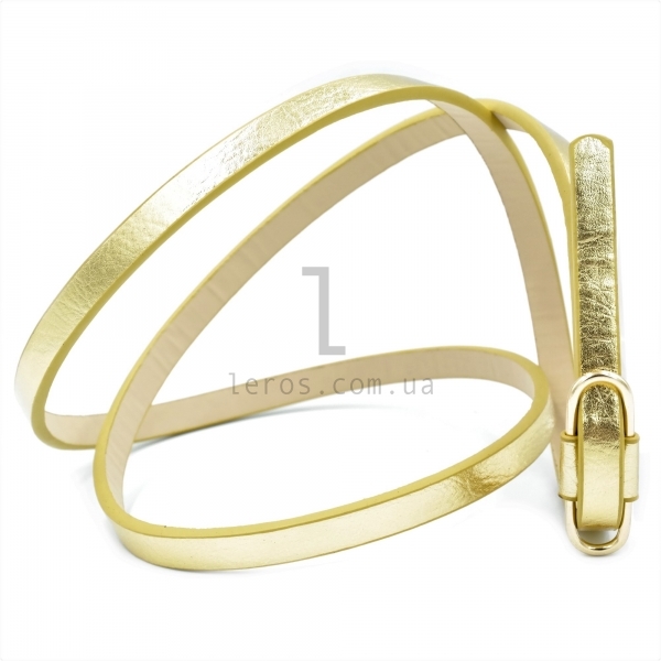 Жіночий ремінь "затискач" (шкір-зам)