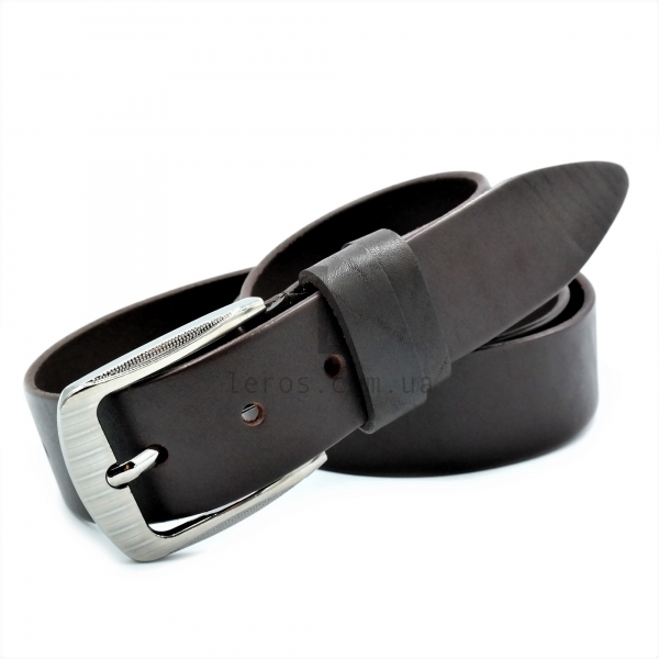 Чоловічий шкіряний ремінь
