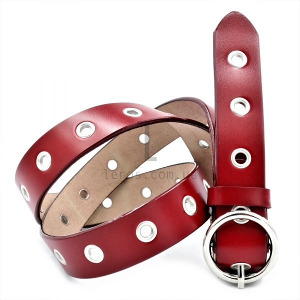 Жіночий ремінь (шкіряний)