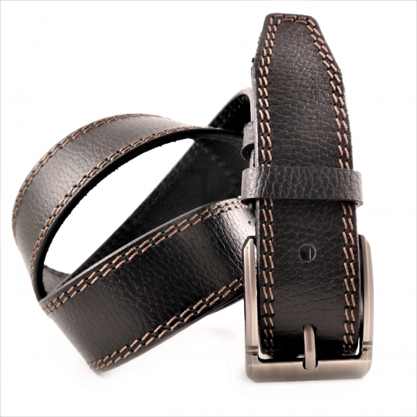 Чоловічий шкіряний ремінь