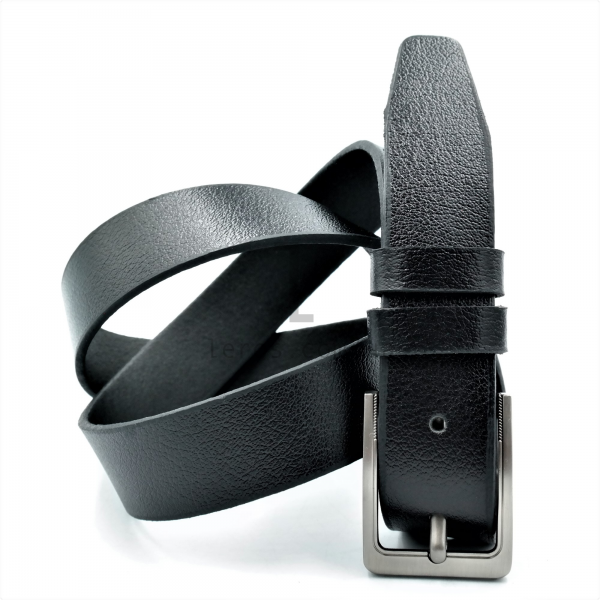 Чоловічий ремінь класичний (шкіра)