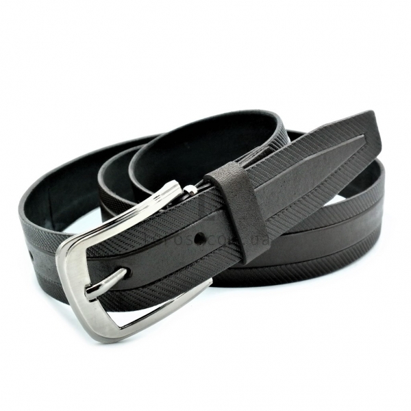 Чоловічий ремінь класичний (шкіра)