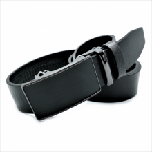 Чоловічий шкіряний ремінь із автоматичною пряжкою