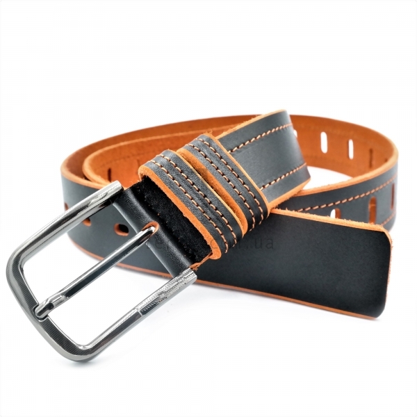 Чоловічий шкіряний ремінь
