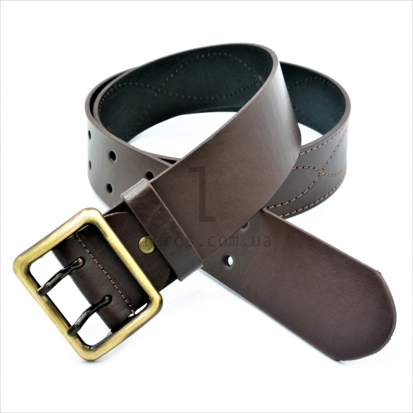 Шкіряний ремінь портупея