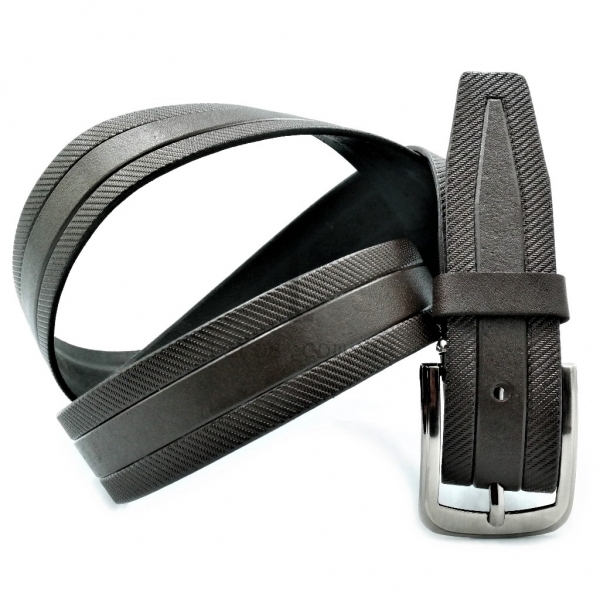 Чоловічий ремінь класичний (шкіра)