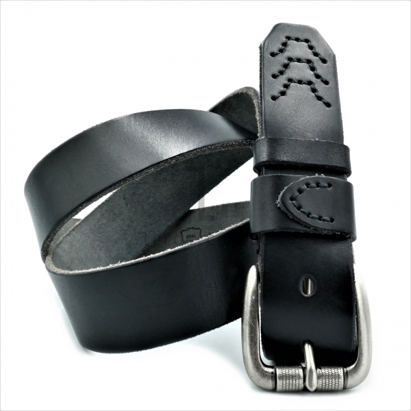 Чоловічий шкіряний ремінь