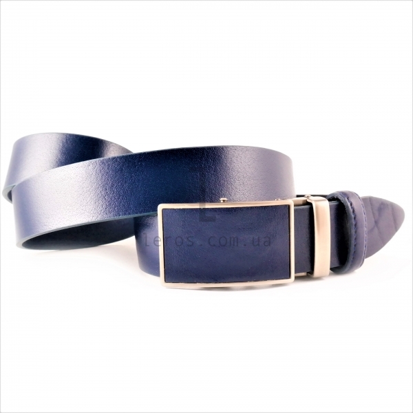 Чоловічий шкіряний ремінь із автоматичною пряжкою