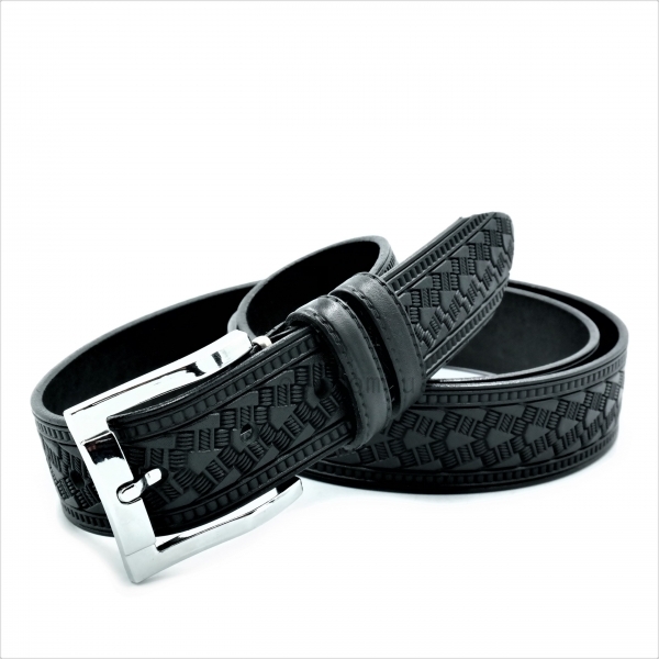 Чоловічий ремінь класичний (шкіра)