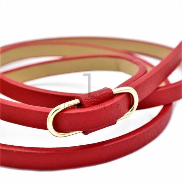 Жіночий ремінь "затискач" (шкір-зам)