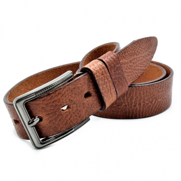 Чоловічий шкіряний ремінь