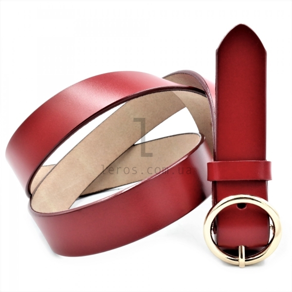 Жіночий ремінь (шкіряний)