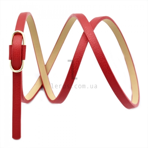 Жіночий ремінь "затискач" (шкір-зам)