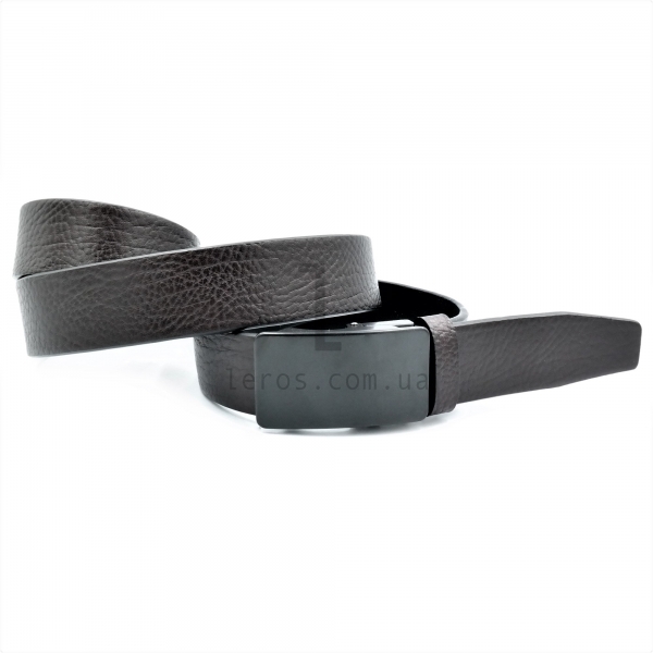 Чоловічий шкіряний ремінь із автоматичною пряжкою