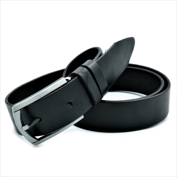 Чоловічий ремінь класичний (шкіра)