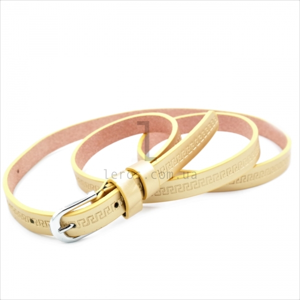 Жіночий ремінь із класичною пряжкою