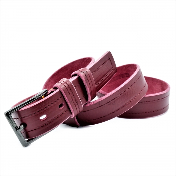 Чоловічий шкіряний ремінь