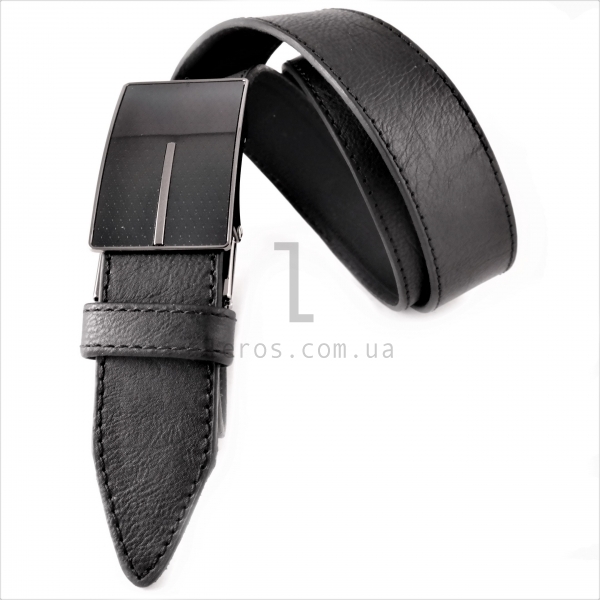 Чоловічий ремінь із затискною пряжкою