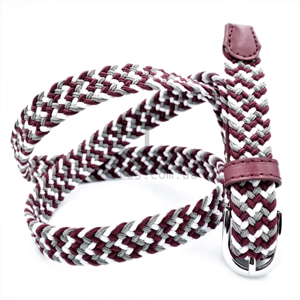 Жіночий пасок. Гумка з металевою пряжкою