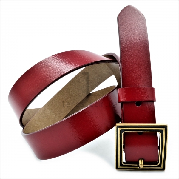 Жіночий ремінь (шкіряний)