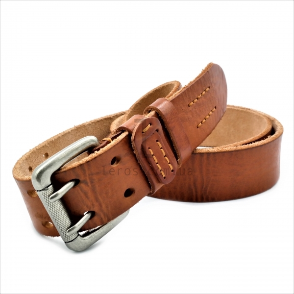 Чоловічий шкіряний ремінь