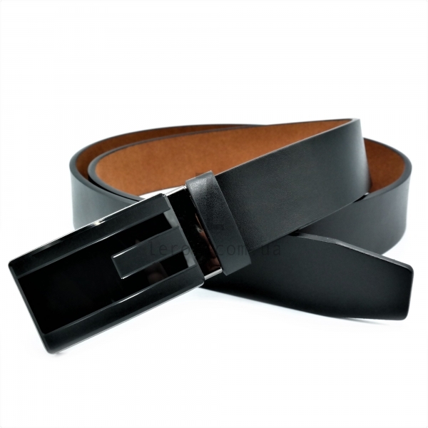 Чоловічий ремінь із затискною пряжкою