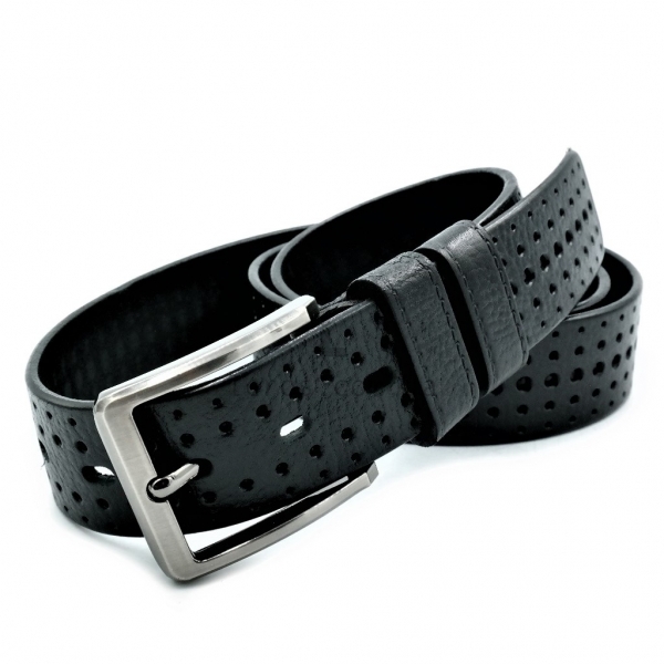 Чоловічий шкіряний ремінь