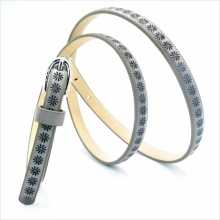 Жіночий ремінь (шкір-зам)