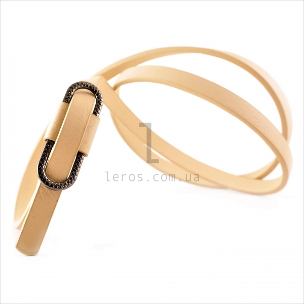 Жіночий ремінь (шкір-зам)