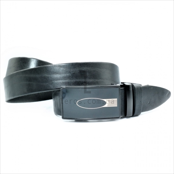 Чоловічий шкіряний ремінь із автоматичною пряжкою