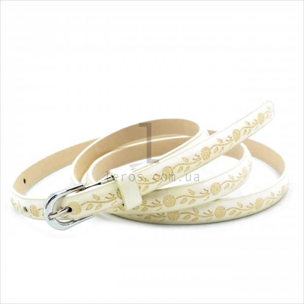 Жіночий ремінь (шкір-зам)