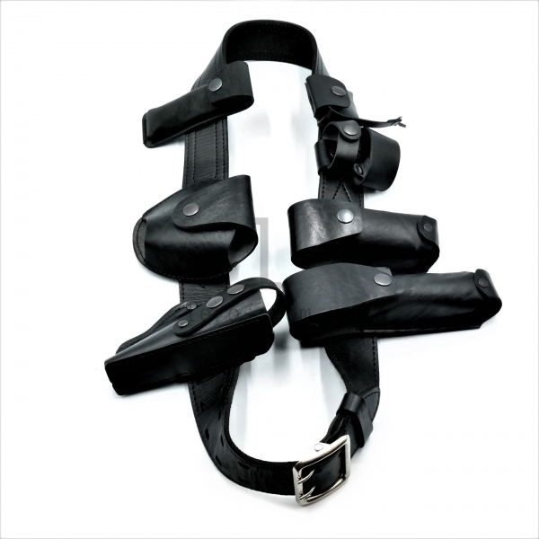 Шкіряний чохол для газового балона